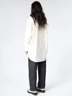 Margaret Howell - MHL Oversized Painters Shirt in Off White