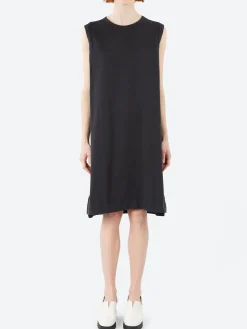 Margaret Howell - MHL Overhead Tank Dress in Off Black