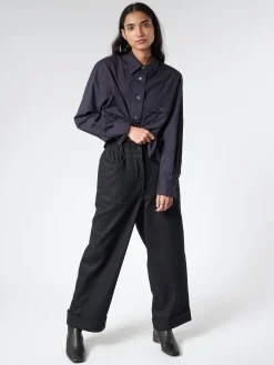 Margaret Howell - Pullover Shirt in Black