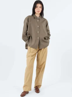 Margaret Howell - Swing Shirt in Bay Leaf