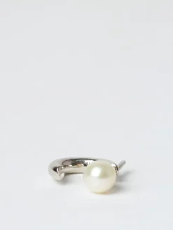 Maria Black - Frida Pearl Earring in Silver