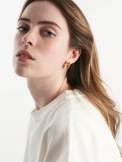 Maria Black - Tempelhofer Hoops in Gold