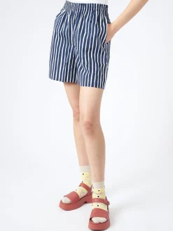 Marimekko - Jokapoika Short in Dark Blue and White