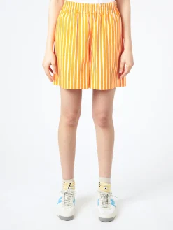 Marimekko - Jokapoika Short in Orange and White