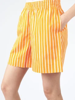 Marimekko - Jokapoika Short in Orange and White