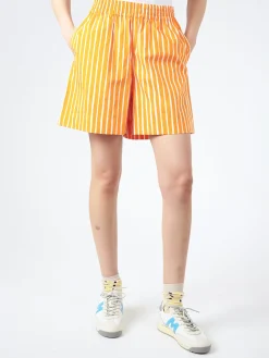Marimekko - Jokapoika Short in Orange and White