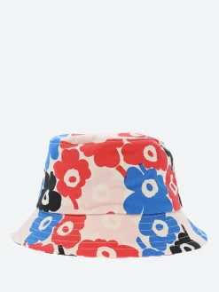 Marimekko - Makikaura Unikko Hat in Red/Black/Blue