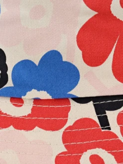 Marimekko - Makikaura Unikko Hat in Red/Black/Blue