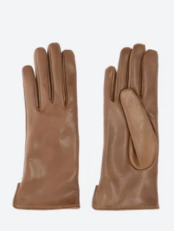 Mario Portolano - 2777 Nappa Short Gloves in Luggage