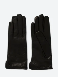 Mario Portolano - 2777 Nappa Short Gloves in Black