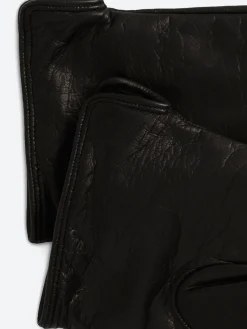 Mario Portolano - 2777 Nappa Short Gloves in Black