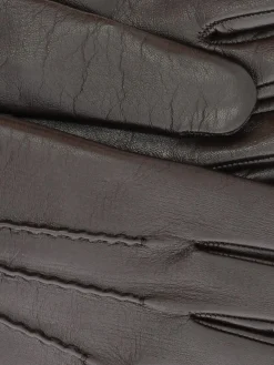 Mario Portolano - 4250 Nappa Touch Short in Dark Brown