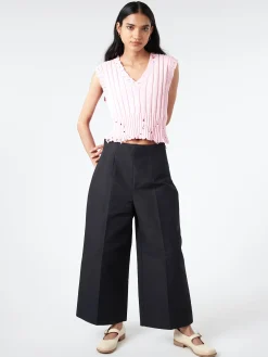 Marni - Cady Cropped Trousers in Black