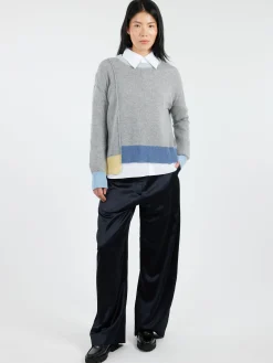 Marni - Colour-Block Cashmere Sweater in Sodium