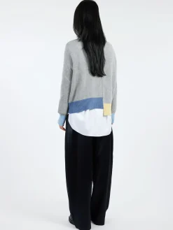 Marni - Colour-Block Cashmere Sweater in Sodium