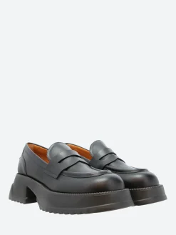 Marni - Loafer with Platform Sole in Black