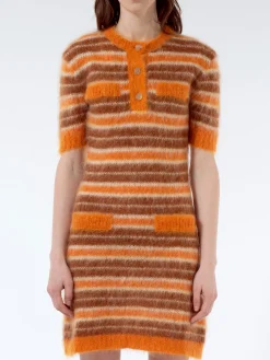 Marni - Mohair Dress in Clay