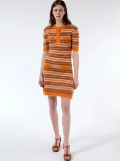 Marni - Mohair Dress in Clay