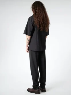 Marni - Organic Poplin Cotton Bowling Shirt in Black