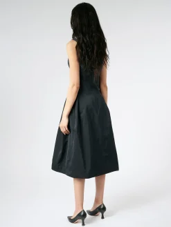 Marni - Taffeta Midi Dress in Black