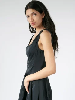 Marni - Taffeta Midi Dress in Black