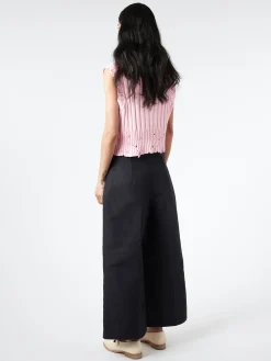 Marni - V Neck Sweater Vest in Pink Gummy