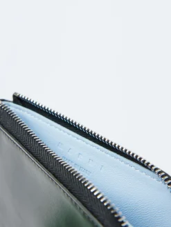 Marni - Zip Around Wallet in Black