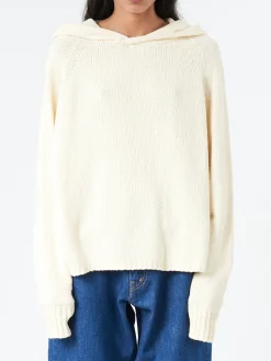 Ma'ry'ya - Boucle Hoody in Milk