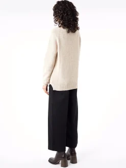 Ma'ry'ya - Chunky Turtleneck in Beige