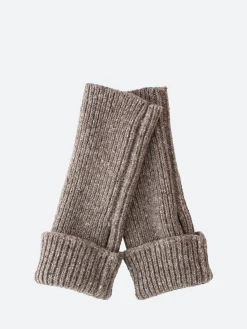 Ma'ry'ya - Fingerless Gloves in Taupe
