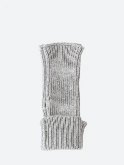 Ma'ry'ya - Fingerless Gloves in Light Grey