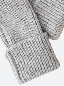 Ma'ry'ya - Fingerless Gloves in Light Grey