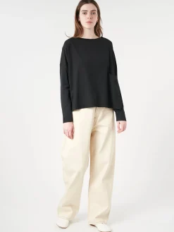 Ma'ry'ya - Long Sleeve Shirt in Black