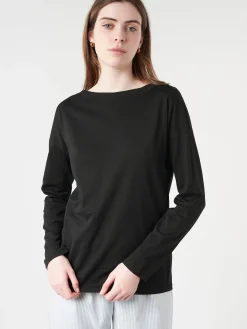Ma'ry'ya - Long Sleeve Tee in Black