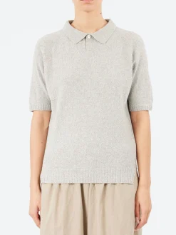 Ma'ry'ya - YPK002 Polo in Light Grey