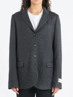 Massimo Alba - Melfi Blazer in Nero Lavato