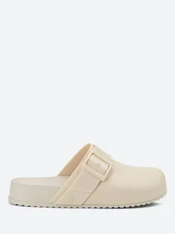 Melissa - Cozy Clog in Cream