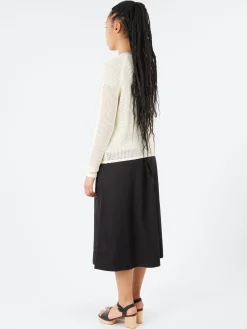 Merz b. Schwanen - CROCHET01 Crochet Pullover in Nature