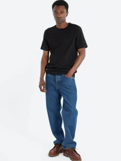 Merz b. Schwanen - 2M15 Sturdy Jersey T-Shirt in Black