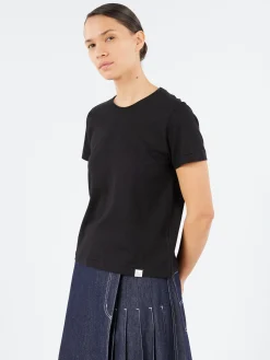 Merz b. Schwanen - Pima Tee in Black