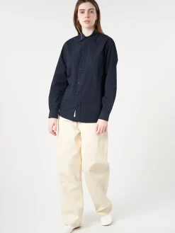 Merz b. Schwanen - SHIRT01 Unisex Shirt in Dark Navy