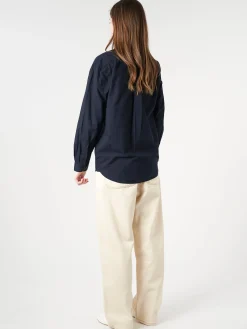 Merz b. Schwanen - SHIRT01 Unisex Shirt in Dark Navy