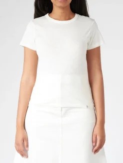 Merz b. Schwanen - Women's Relaxed T-Shirt in White