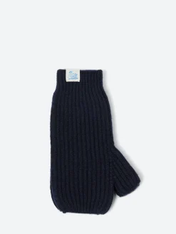Merz b. Schwanen - Wrist Warmers in Dark Navy