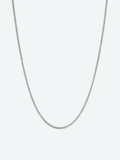Miansai - 1.3mm Cuban Chain Necklace in Polished Silver