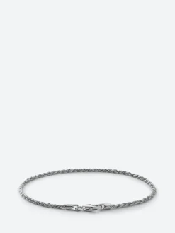 Miansai - 1.8mm Rope Chain Bracelet in Polished Silver