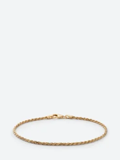 Miansai - 1.8mm Rope Chain Bracelet in Polished Gold