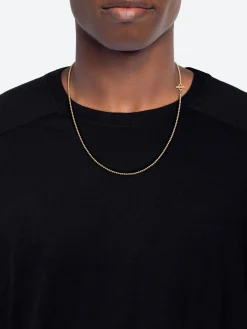 Miansai - Orb 1.5mm Chain Necklace in Gold Polished