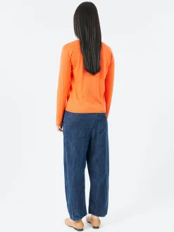 MJ Watson - 2510 Cardigan in Flame Orange