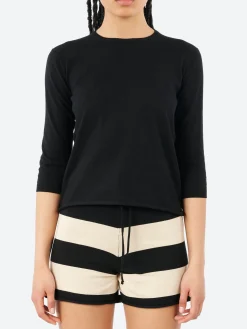 MJ Watson - 2512 Round Neck Pullover in Black